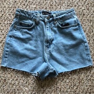 Mom jean shorts